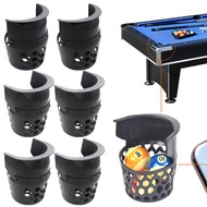 【O-HOT】6pcs Billiard Table Pool Pockets Corner Pockets and Side Pockets Replacement