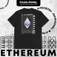 Crypto "Ethereum" T-shirt - Cryptocurrency/Ethereum/Bitcoin/Binance