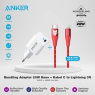 [Gebyar] Anker BUNDLING Adaptor Powerport III Nano 20W+Kabel Data