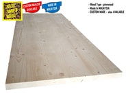 new pine wood solid ( 35 mm x 3 ft W x 8 ft L ) vm2635 S4S siap ketam table top