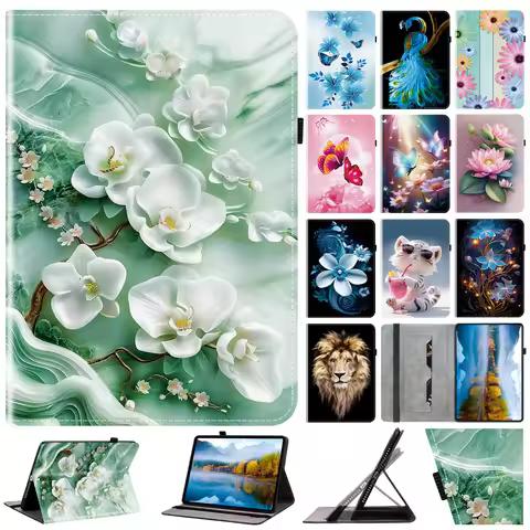 Leather Case For Amazon Fire Max 11 HD8 2022 Fire HD 10 2024 Case Fire HD10 Plus 2021 paperwhite 5 2