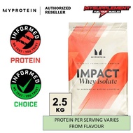 Myprotein - Impact Whey Isolate (1kg)(2.5kg)