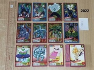 全部單面閃 全新(盒出) 2022年版 Bandai DragonBall Super Power Level Premium Vol 1 Card 龍珠 激鬥 復刻 Part 3 全套8張單面閃 &