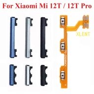 Power Button Flex For Xiaomi Mi 12T / 12T Pro Phone On Off Volume Side Power Button Switch Ribbon Fl