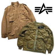 alpha industries m65 field jacket+ linner (bomber ecwcs m45 real mccoy