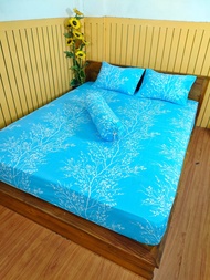 Sprei Fitted Karet Sprei Flower Sakura Sprei Bunga Sakura Sprei Motif Bunga Sakura Murah Size No. 1