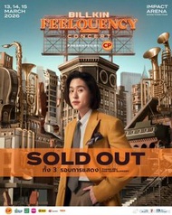 Billkin Feelouency Concert 演唱會門票