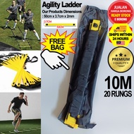 【E BORONG】2 - 10M Agility Ladder for Speed Soccer Football Fitness Feet Training
