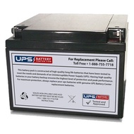 GS Portalac PE12V24A F1 12V 26Ah Sealed Lead Acid Replacement Battery