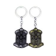 Alloy GnR Seriers Keyring Fashion Guns N Roses Music Band Logo Keychain For Gift Car Keychain
