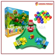 SaranaPeraga - Hungry Frog Fun Frog Eats Beans / Fun Frog Eating Ball / Hungry Frog Game Family Toys