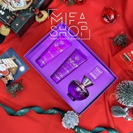 Giftset Bộ quà tặng nước hoa versace dylan purple 100ml 10ml sữa tắm lotion 75ml