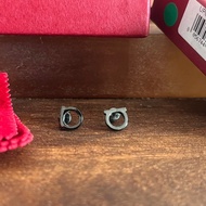 Ferragamo classic vintage black earrings 經典中古復古絕版黑色罕有馬蹄扣耳環#V275