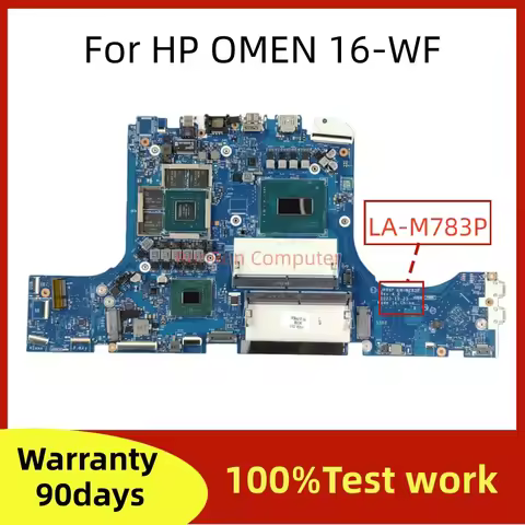 JPR6F LA-M783P For HP OMEN 16-WF0000 Laptop Motherboard With I5-13500H i7-13700HX CPU RTX4050 RTX406