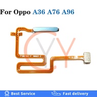 For OPPO A36 A76 A96 CPH2333 CPH2375 Back Home Button Fingerprint Scanner Sensor Return Key Volume B