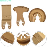 [LUMY]Carbide Oscillating Multi Tool Segment Saw Blades /Tile Grout Cutter 3pcs/Set AU【Ready Stock】