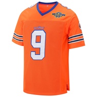 Waterboy #9 Bobby Boucher Adam Sandler 50th Anniversary Movie Football Jersey S-XXXL