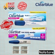 (EXP 11/2024) CLEARBLUE Digital Pregnancy Test With Week Indicator (1's) (PLUS/DIGITAL)