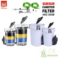 SUNSUN Canister Filter EW-602B EW-603B HW-602B HW-603B With Pump 400L/H EW602B EW603B HW602B HW603B