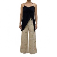 IDT002 Front Diagonal Slit Camisole