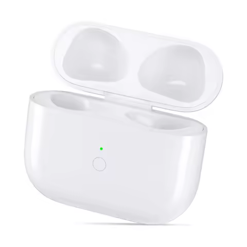 Wireless Charging Case For AirPods 3rd Gen - 600mAh BT Charger Box, W/ Sync Button, QIC Headphone Ac
