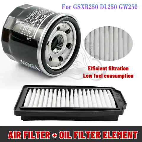 Fit for Suzuki GW250 Inazuma 250 DL250 GSXR250 GSX250R Motorcycle Accessories Air Filter & Oil Filte