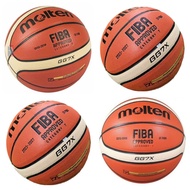 Bóng rổ da Molten GG7X-Size 7 + tặng kim bơm túi lưới