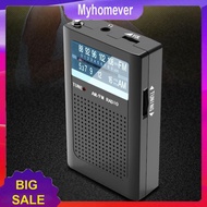 [MYHO]Portable FM Pocket Radio Receiver with Antenna FMAM Pointer Retro Radio