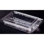 OPS 1H 100PCS+- Bakery Disposable Plastic Clear / Bekas Kuih