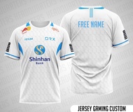 Jersey Gaming Team DRX white Korea Esports Baju custom Full Printing