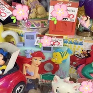 日本絕版罕有美人魚中古相機玩具。小胖沙巴信遜貝兒美女與野獸城堡公主Belle 茉莉Jasmine模型阿拉丁燈神 qposket。代購Disney日本東京迪士尼限定正版 愛麗絲Alice 睡公主茉莉阿拉