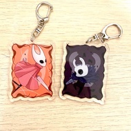 Hollow Knight, Silksong Fanart Matching Duo Acrylic Keychains Hornet, Knight
