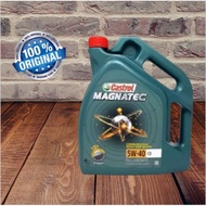 Castrol Magnatec 5w40 Fully Synthetic Engine Oil 4L-P00F-42F-02 GREEN (Original IMPORT)