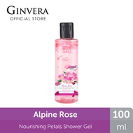 Ginvera World Spa Nourishing Shower Gel - Alpine Rose (100ml Travel Size)