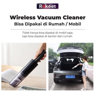 Rokeet Vacuum Cleaner Mini Penyedot Debu Mini Car Vacuum Cleaner