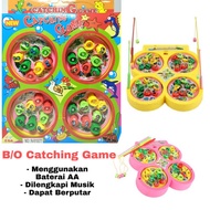 Children's Fishing Toy Catching Game 4 Pools