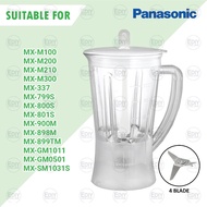 【 REFUND IF DAMAGE 】 BLENDER JUG BIG FOR MODEL MX-GM1011H MX-800S MX-801S MX-M200 MX-M210 MX-900M MX