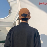 DARON Men Women Skullcap, Cotton Dome Brimless Hat Unisex, Vintage Solid Color Docker Cap Bonnet Mel