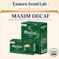 [Maxim] Maxim Decaf Coffee Mix Sticks Korean Instant Coffee No Caffeine Smooth Flavor