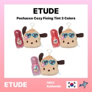 ETUDE Tanning Pochacco Cozy Fixing Tint 3 Colors + Mini Wallet Keyring