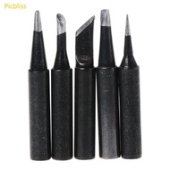 Picbliss 5 Pcs Lead-Free Soldering Solder Iron Tips 900M-T For Hakko 936 SAIKE 909D 852 9