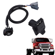 7 Way RV Blade Wiring Harness Kit 40164 Pin Trailer Adapter Plug Replacement for F-250 F-350 F-450 F
