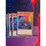 TGT Yugioh genuine Yugioh card Darkness Resonator BLZD-EN001 super rare TCG EU