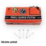 Silver concrete nails 1 inch 1 1/ 2 inch 1 1/ 4 inch 2 inch 3 inch 4 inch 5 inch