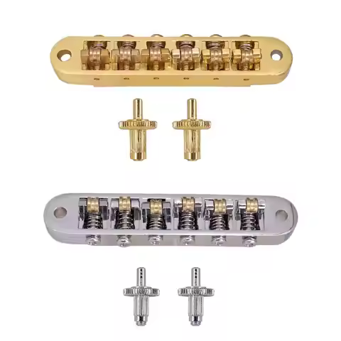 Guitar Bridge with Studs Anchors for Gibson LP Electric Guitar Accessories DIY