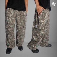 DEGRADED | CARGO PANTS | COTTON BRUSH