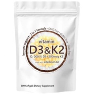 Supply Vitamin d3+k2 Vitamin D3 K2 Supplement Softgels[ZZS2]