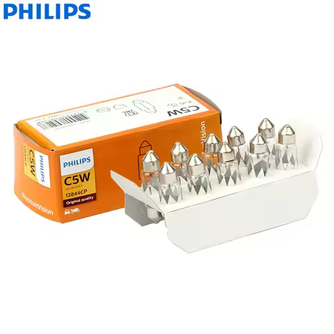 Philips C5W Fest 36mm Vision Festoon Interior Light Original Signal Lamp Standard Number Plate Light