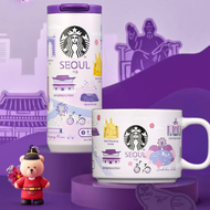 Bình giữ nhiệt SEOUL Starbucks Hàn Quốc chính hãng (có sẵn) | SS Annyeong Seoul Tumbler 355ml