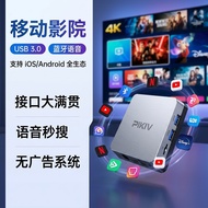 PIKIV 7P PLUS Android Box 4K AI Smart Media Player 4GB+64GB Lifetime Free Movies Global Live
